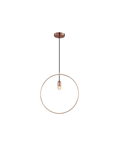 Azzardo KRUG COPPER 1xE27 Wisząca Miedź AZ2113