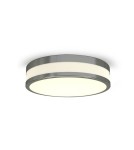 Plafony hermetyczne - Azzardo KARI 22 1xLED Sufitowa Biały/Chrom IP44 AZ2065 - product 1