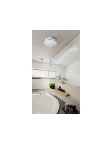 Azzardo KARI 22 1xLED Sufitowa Biały/Chrom IP44 AZ2065 - produkt 2