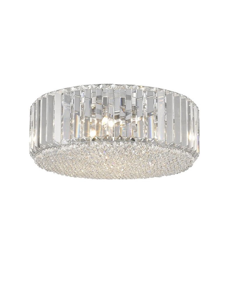 Lampy sufitowe z kryształami - Zuma Line PRINCE Plafon 5xG9 C0360-05B-F4AC - produkt kolory-swiatla.pl 1