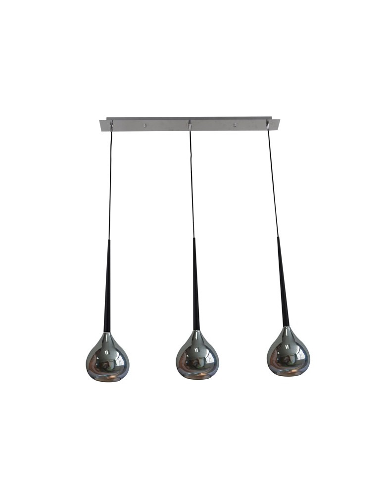 Lampy wiszące - Zuma Line LIBRA 3S Wisząca 3xE14 MD2128B-3S - produkt kolory-swiatla.pl 1