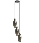 Lampy wiszące potrójne - Zuma Line Champagne 3S Wisząca 3xE14 MD2101A-3S - product 1