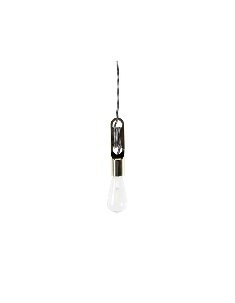 Lampy wiszące - Zuma Line WICKLE Wisząca Złoty 1xE27 PL-15102-GD - produkt kolory-swiatla.pl 1