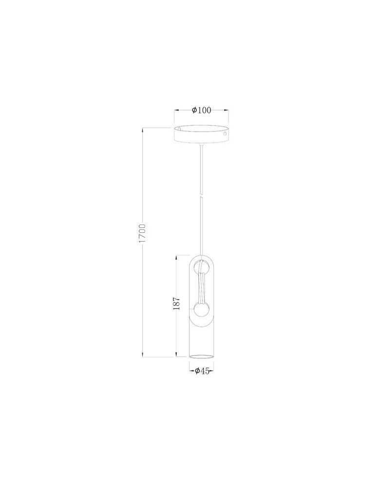 Lampy wiszące - Zuma Line WICKLE Wisząca Złoty 1xE27 PL-15102-GD - produkt kolory-swiatla.pl 2
