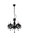 Zuma Line MAGNOLIA Wisząca Czarny 5xE14 RLD94016-5B