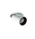 Reflektory wpuszczane w sufit - Azzardo LUNA 15W DIMM WHITE 1xLED Wpuszczana Biały/Czarny AZ2828 - produkt 1