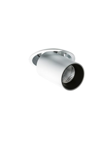 Azzardo LUNA 15W DIMM WHITE 1xLED Wpuszczana Biały/Czarny AZ2828
