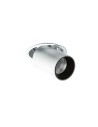 Azzardo LUNA 15W DIMM WHITE 1xLED Wpuszczana Biały/Czarny AZ2828