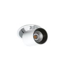 Reflektory wpuszczane w sufit - Azzardo LUNA 15W DIMM WHITE 1xLED Wpuszczana Biały/Czarny AZ2828 - produkt 3