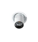 Reflektory wpuszczane w sufit - Azzardo LUNA 15W DIMM WHITE 1xLED Wpuszczana Biały/Czarny AZ2828 - produkt 4