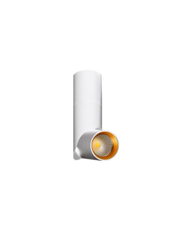 Azzardo SANTOS WHITE 1xLED Reflektor Sufitowy Biały AZ2417