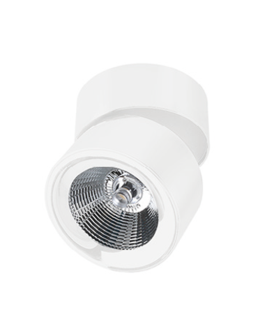 Azzardo SCORPIO WHITE 1xLED Reflektor Sufitowy Biały AZ1618
