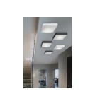 Plafony kwadratowe - Azzardo MONZA S 40 3000K WH 1xLED Sufitowa Biały AZ2273 - produkt 2