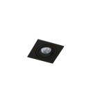 Lampy podtynkowe kwadratowe - Azzardo CARO SQUARE BLACK 1xGU10 Wpuszczana Czarny AZ2434 - product 1
