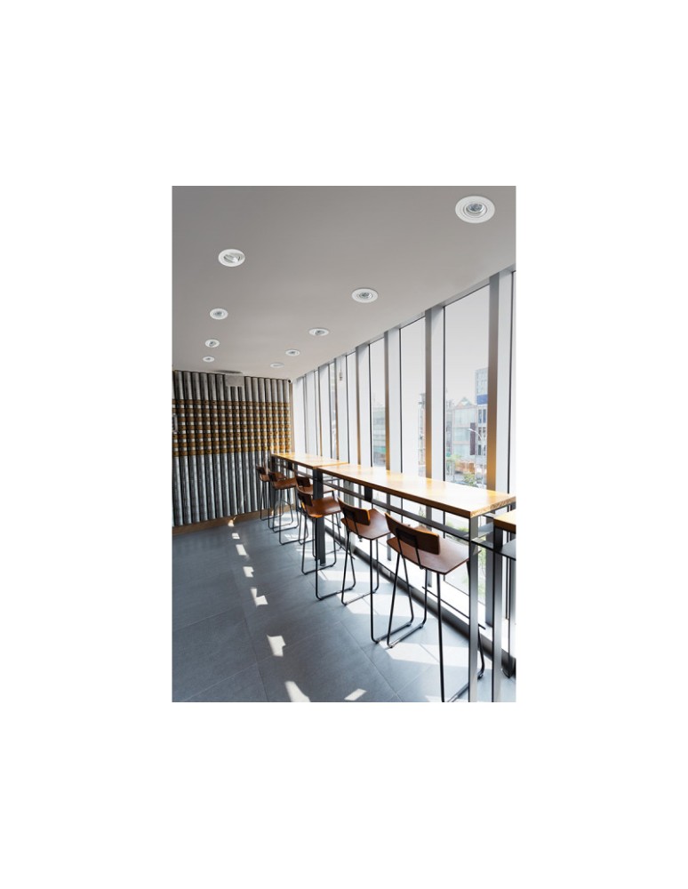 Lampy podtynkowe kwadratowe - Azzardo CARO 3 SQUARE ALUMINIUM 3xGU10 Wpuszczana Aluminium AZ2441 - produkt kolory-swiatla.pl 2