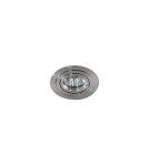 Lampy podtynkowe okrągłe - Azzardo CARO ROUND ALUMINIUM 1xGU10 Wpuszczana Aluminium AZ2432 - product 1