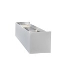 Kinkiety - Azzardo GAMBINO 2 WHITE 2xLED Ścienna Biały IP54 AZ1882 - product 1