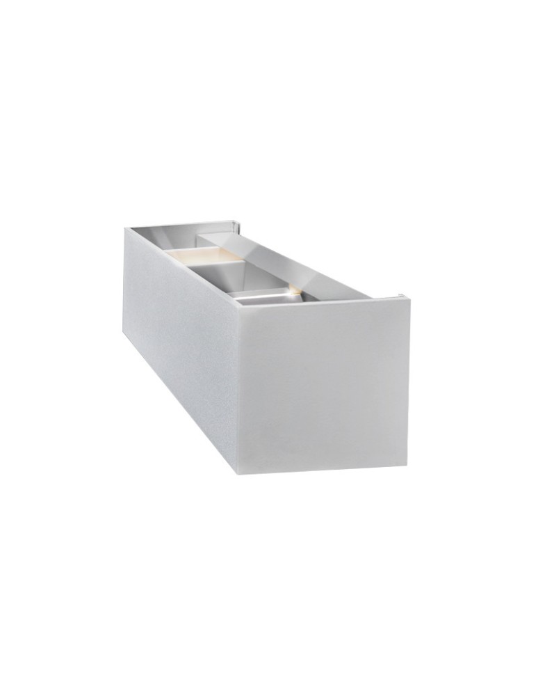 Kinkiety - Azzardo GAMBINO 2 WHITE 2xLED Ścienna Biały IP54 AZ1882 - produkt kolory-swiatla.pl 1