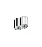 Oprawy sufitowe na wymienne źródło światła - Azzardo BROSS 2 CHROME 2xGU10 Natynkowa Chrom AZ0941 - product 1