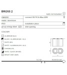 Oprawy sufitowe na wymienne źródło światła - Azzardo BROSS 2 CHROME 2xGU10 Natynkowa Chrom AZ0941 - product 2