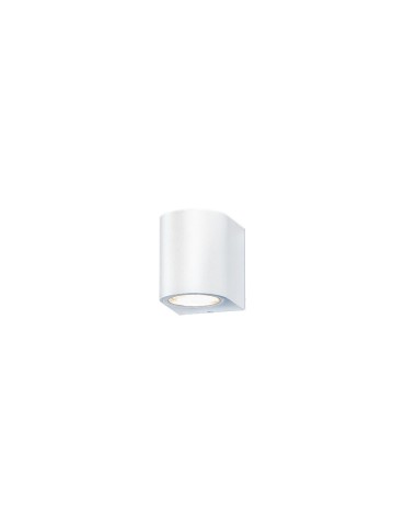 Azzardo RIMINI WHITE 1xGU10 Ścienna Biały IP54 AZ2175