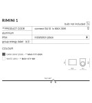 Kinkiety zewnętrzne - Azzardo RIMINI WHITE 1xGU10 Ścienna Biały IP54 AZ2175 - product 3