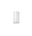 Kinkiety zewnętrzne - Azzardo RIMINI 2 WHITE 2xGU10 Ścienna Biały IP54 AZ2177 - product 1