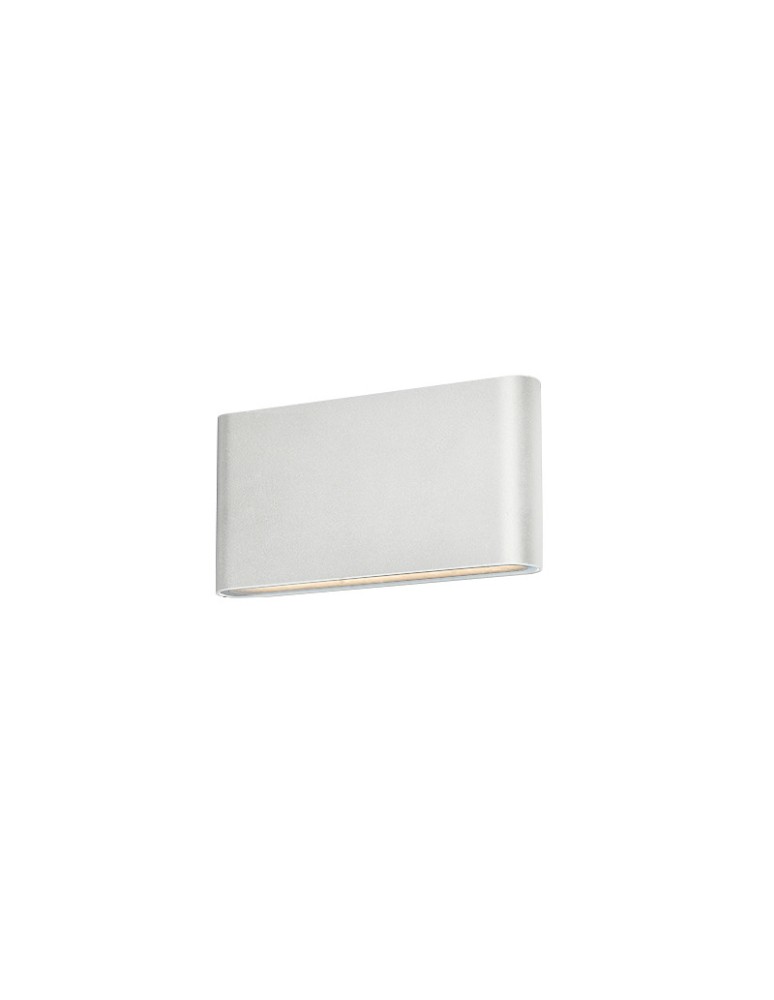 Kinkiety zewnętrzne - Azzardo CREMONA M WHITE 1xLED Ścienna Biały IP54 AZ2181 - produkt kolory-swiatla.pl 1