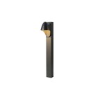Lampy ogrodowe stojące - Azzardo MATERA 600 1xGU10 Słupek Zewnętrzny Ciemny Szary IP54 AZ2185 - produkt 1