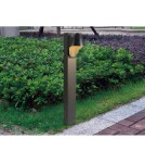 Lampy ogrodowe stojące - Azzardo MATERA 600 1xGU10 Słupek Zewnętrzny Ciemny Szary IP54 AZ2185 - produkt 2