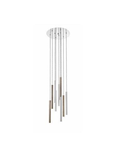 Zuma Line LOYA Wisząca Biały LED 9x5W P0461-09C-B5SB