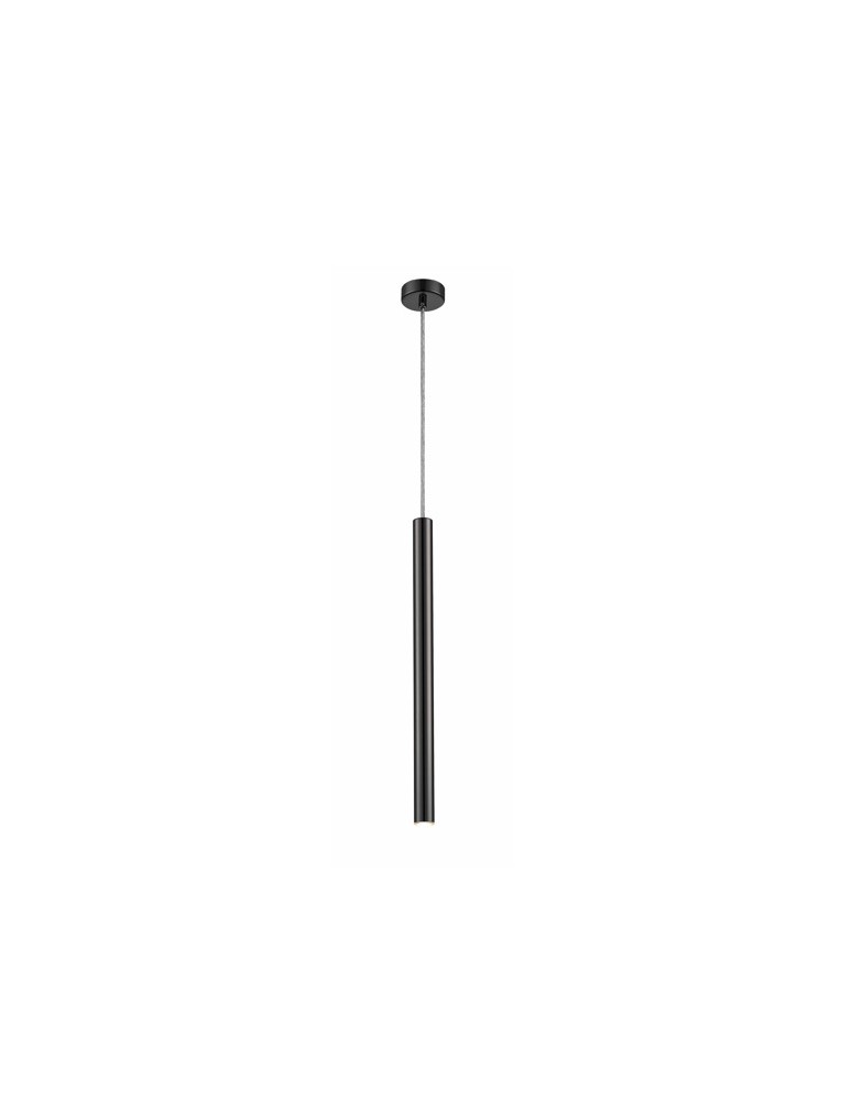 Lampy wiszące pojedyncze - Zuma Line LOYA Wisząca Czarny LED 1x5W P0461-01A-L8L8 - produkt kolory-swiatla.pl 1