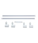 Gotowe zestawy szynoprzewodów - Light Prestige Snow SET 1F biały GU10 biały LP-737 WH SET - produkt 3