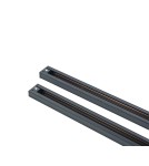 Gotowe zestawy szynoprzewodów - Light Prestige Snow SET 1F czarny GU10 czarny LP-737 BK SET - product 6