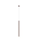 Lampy wiszące pojedyncze - Zuma Line LOYA Wisząca Miedziany LED 1x5W P0461-01A-L7L7 - produkt 1