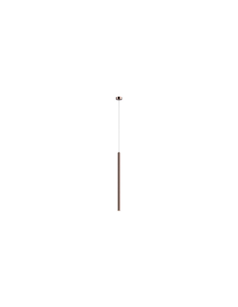 Lampy wiszące pojedyncze - Zuma Line LOYA Wisząca Miedziany LED 1x5W P0461-01A-L7L7 - produkt kolory-swiatla.pl 1