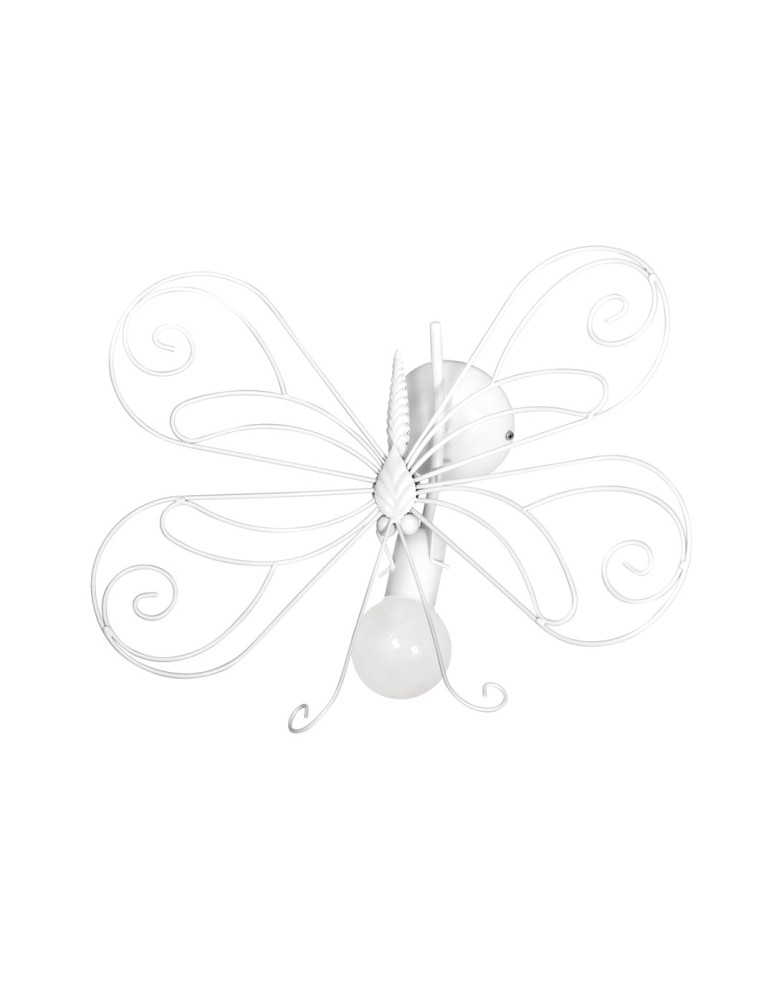 Milagro Kinikiet MOTYL 2 WHITE 1xE27 MLP5331 Milagro Kinikiet MOTYL 2 WHITE 1xE27 MLP5331