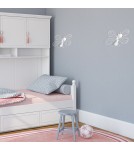 Milagro Kinikiet MOTYL 2 WHITE 1xE27 MLP5331 Milagro Kinikiet MOTYL 2 WHITE 1xE27 MLP5331