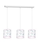 Lampy wiszące dziecięce - Milagro Lampa wisząca UNICORN 3xE27 MLP4942 - product 1