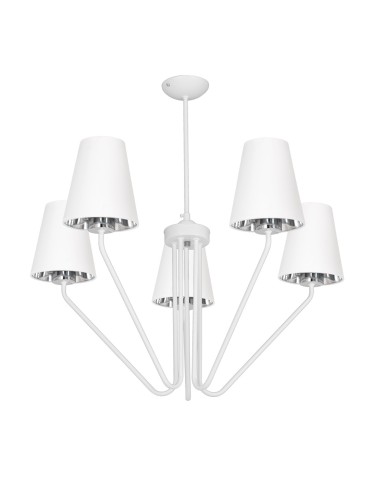 Milagro Żyrandol VICTORIA WHITE 5xE27 MLP4918
