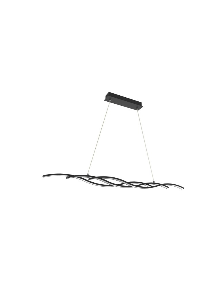 Lampy wiszące LED - Zuma Line RESINA Wisząca LED 53W L170221-3 - produkt kolory-swiatla.pl 1