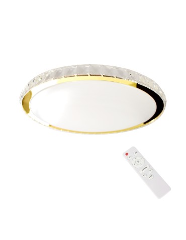 Milagro Plafon Layla Gold 33W ściemnialny + pilot ML8130 - produkt 2