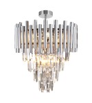 Lampy sufitowe z kryształami - Milagro Plafon MADISON CHROME 9xE14 ML8805 - product 1