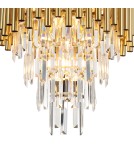 Lampy sufitowe z kryształami - Milagro Plafon MADISON GOLD 9xE14 ML8806 - product 2