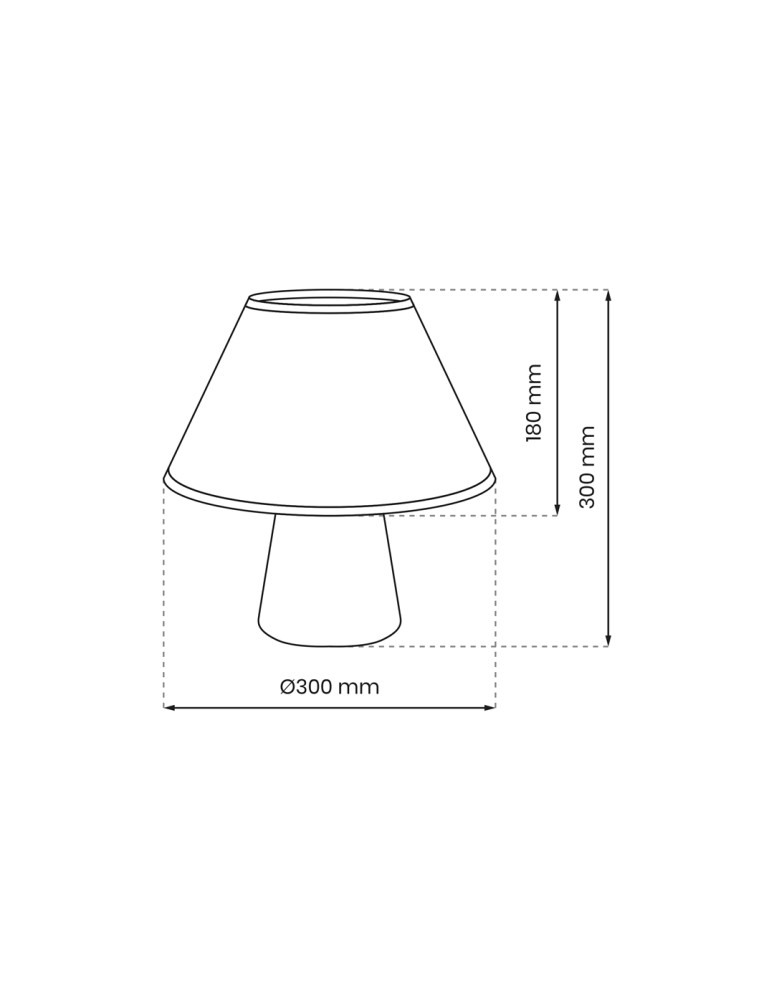 Milagro Lampka nocna FIFI WHITE 1xE27 MLP8879 Milagro Lampka nocna FIFI WHITE 1xE27 MLP8879