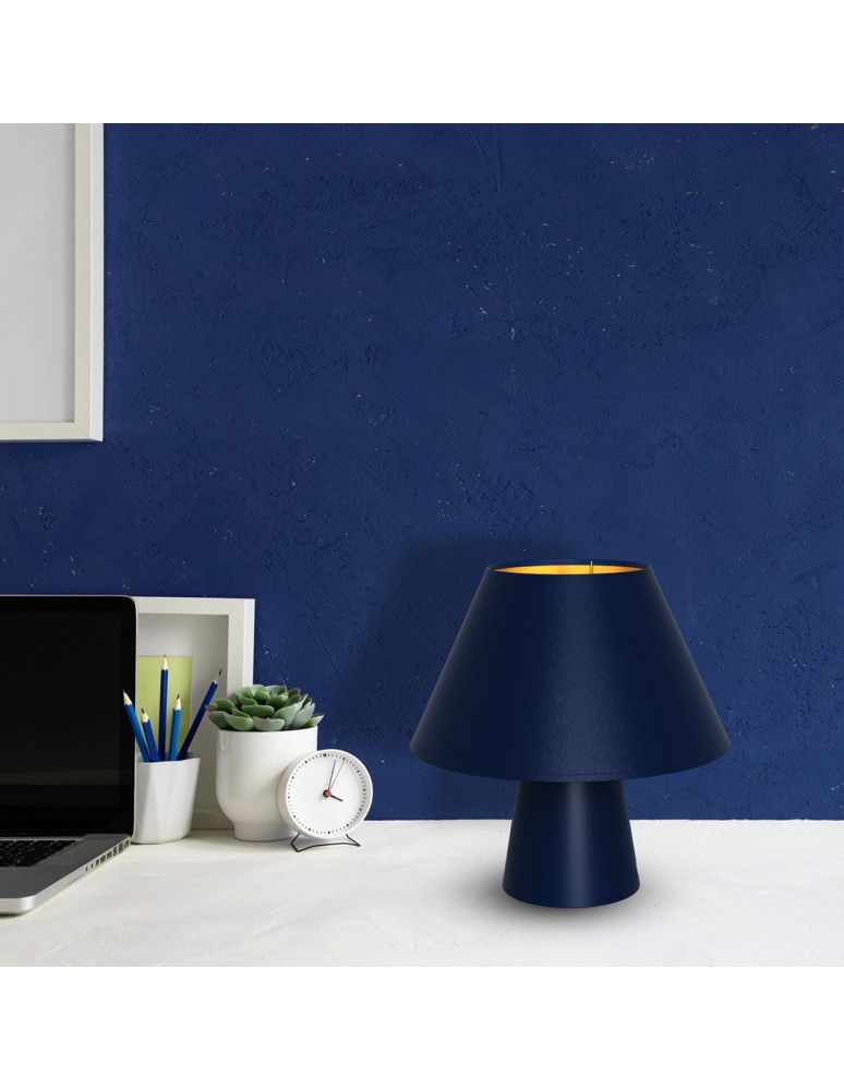 Milagro Lampka nocna FIFI NAVY BLUE 1xE27 MLP8886 Milagro Lampka nocna FIFI NAVY BLUE 1xE27 MLP8886