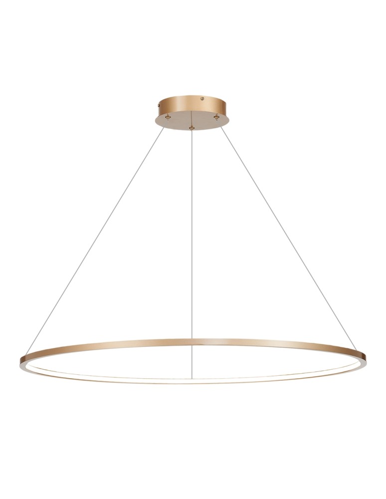 Milagro Lampa wisząca Saturno Gold 57W LED ML8863