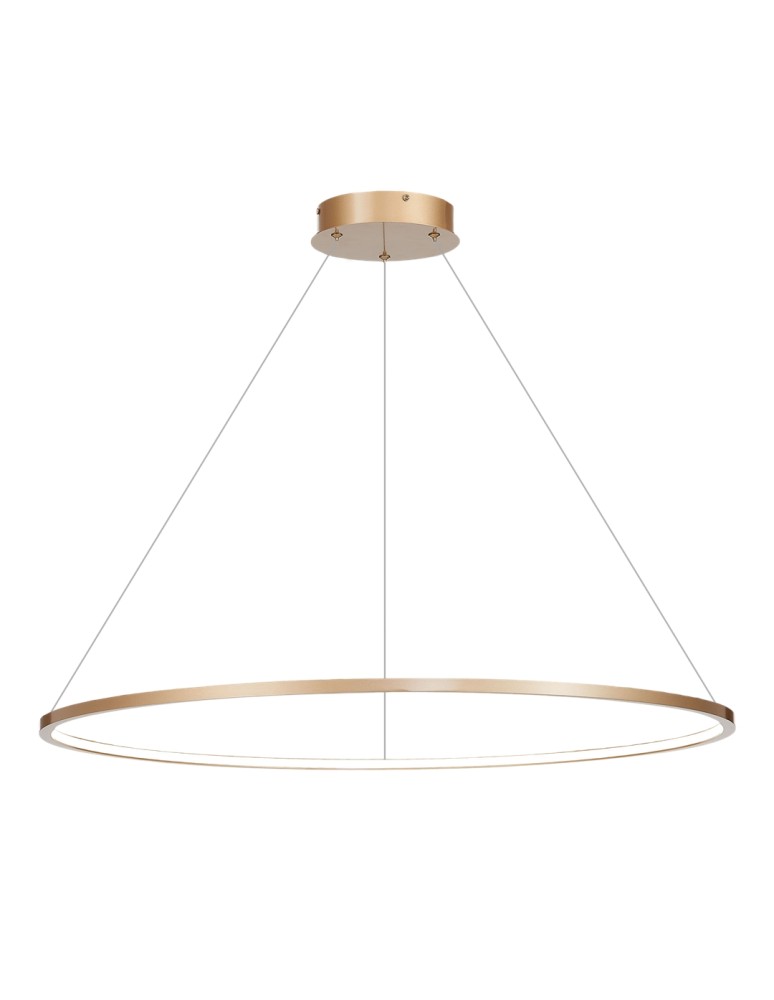 Milagro Lampa wisząca Saturno Gold 57W LED ML8863