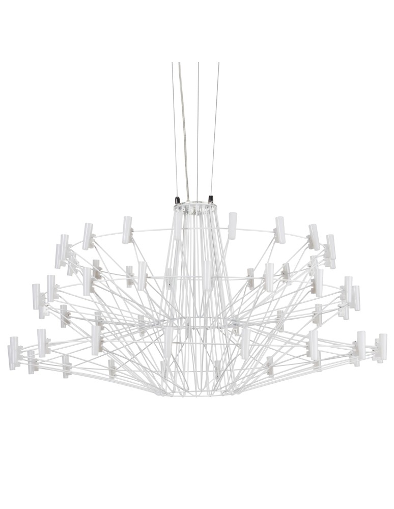 Step into Design Lampa wisząca MADAME L biała 100cm