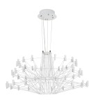 Lampy wiszące designerskie - Step into Design Lampa wisząca MADAME L biała 100cm - product 2